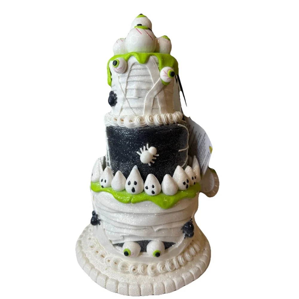 NEW GHOULISH Halloween Cake -‎ LED 12