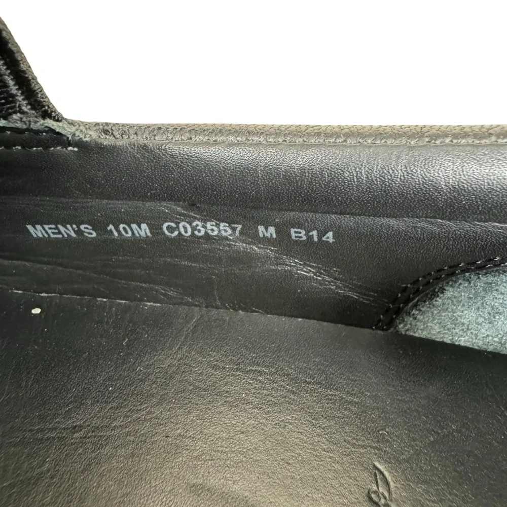 Cole Haan Tucker Venetian Loafers Men's Size 10 Black Leather Driving Shoes