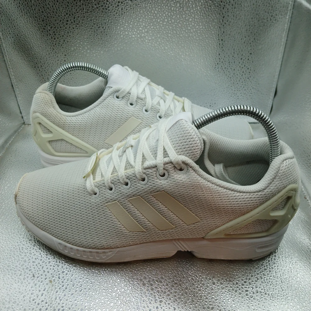 Adidas Cream and White Torsion Sneakers Men's Size 8