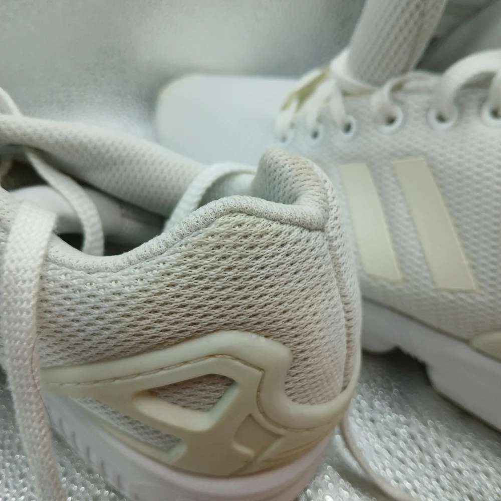 Adidas Cream and White Torsion Sneakers Men's Size 8