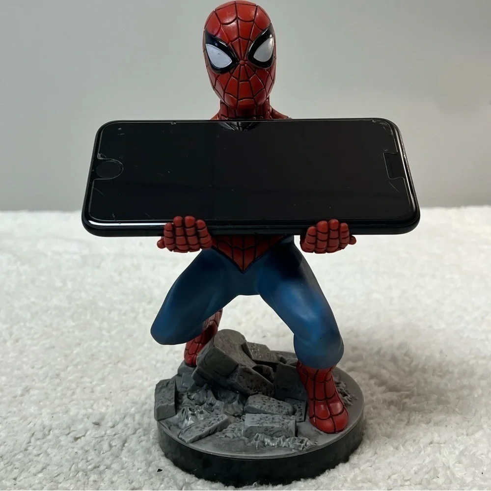 Exgpro Marvel Licensed Spider-Man Cable Guys Controller Holder & Phone Stand
