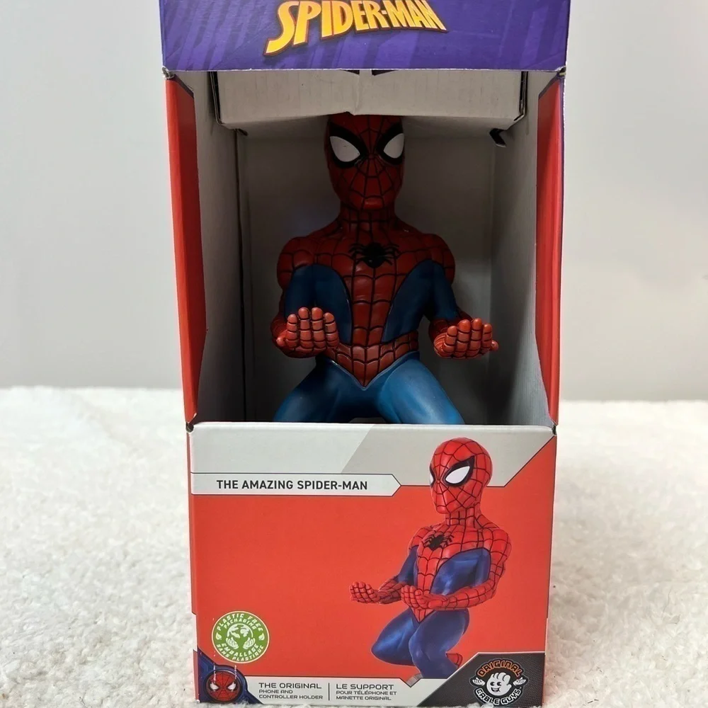 Exgpro Marvel Licensed Spider-Man Cable Guys Controller Holder & Phone Stand