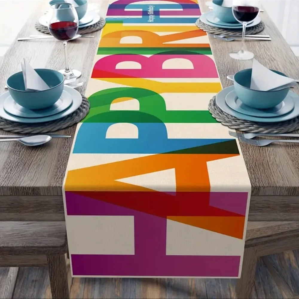 None festive table