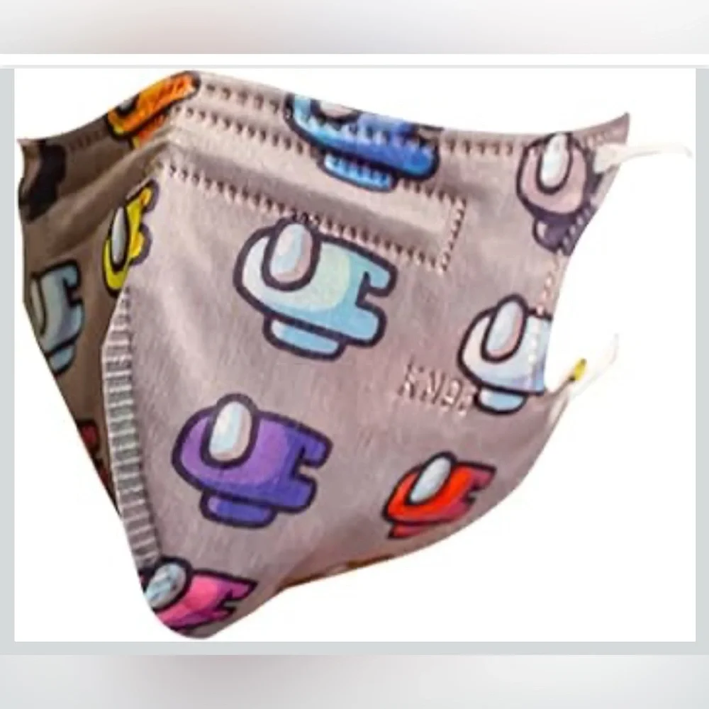 Colorful Dinosaur Kids Face Mask