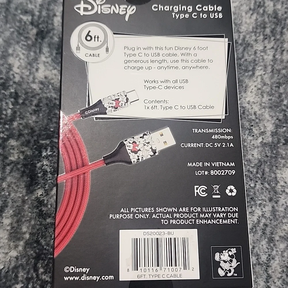 Disney type usb