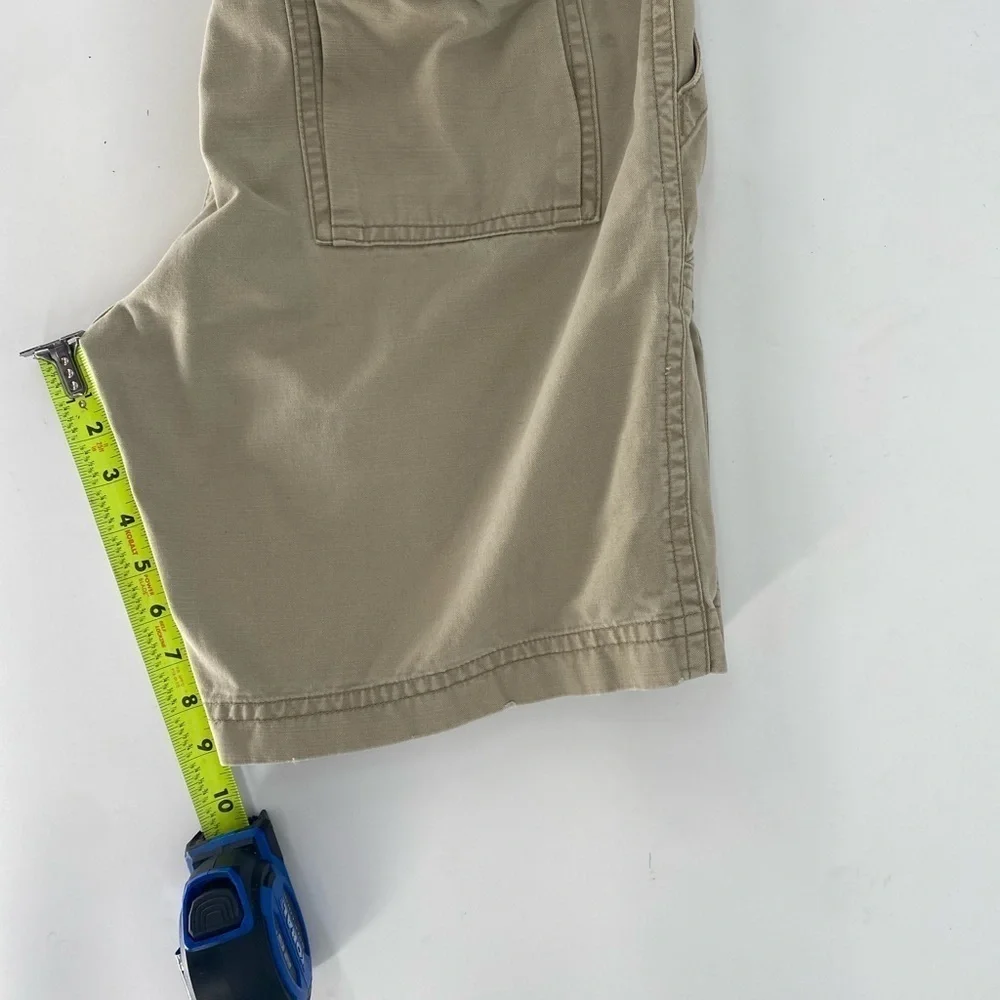 Fossil Tan Relaxed Fit Shorts Size 33