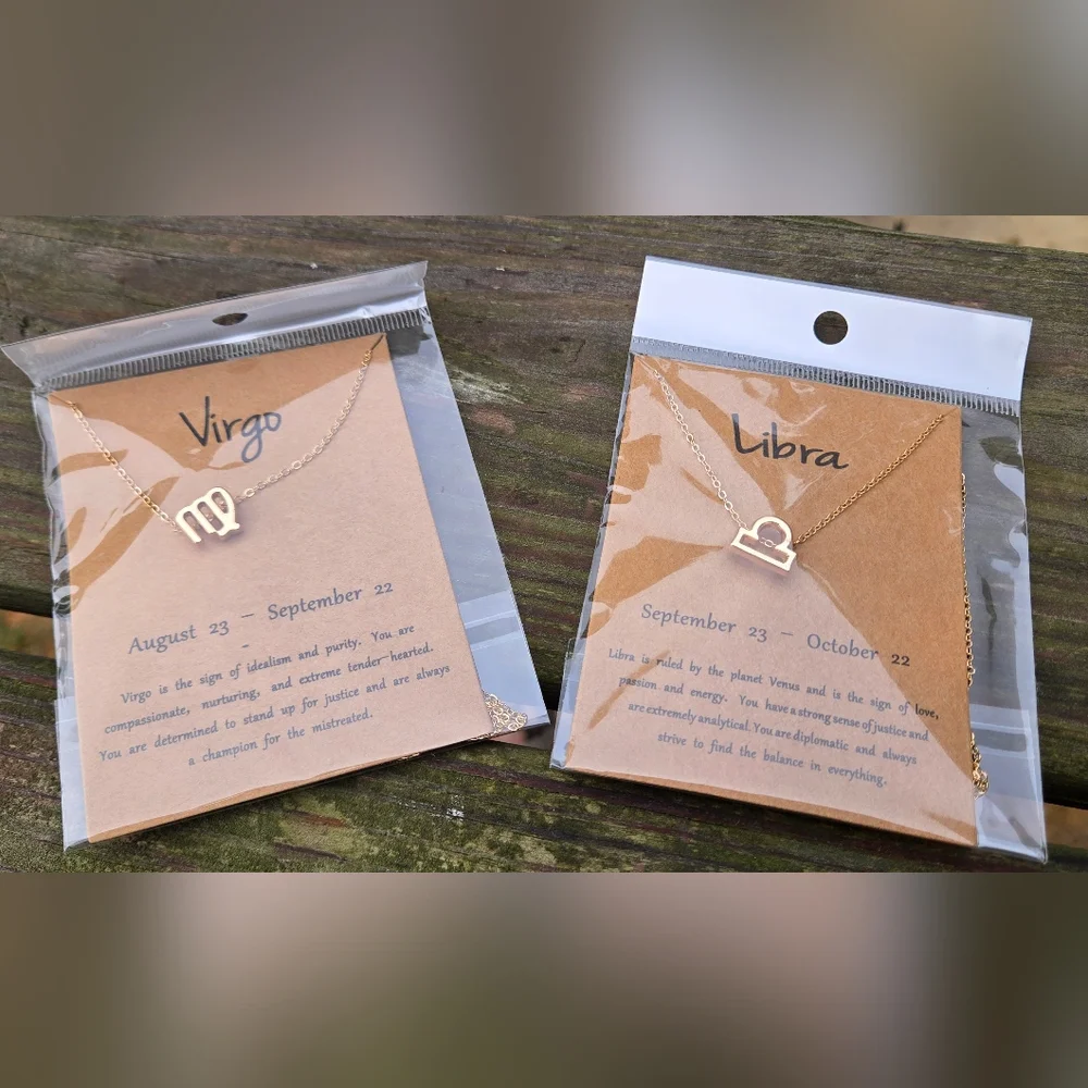 Zodiac Pendant Necklace