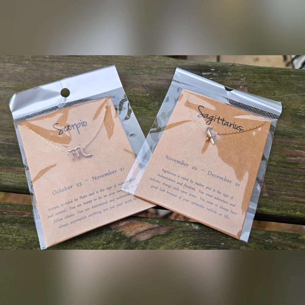 Zodiac Pendant Necklace