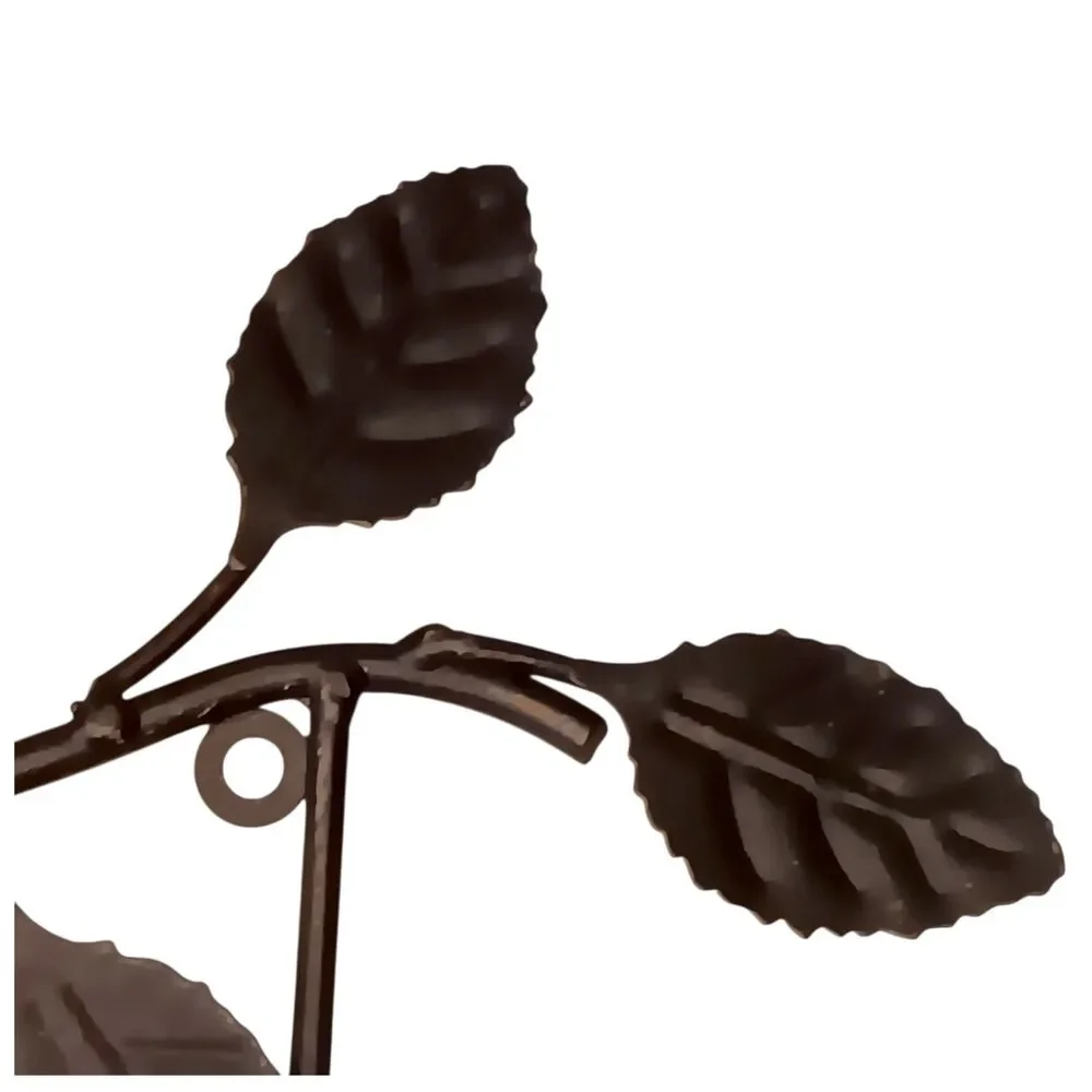 Metal owl tree