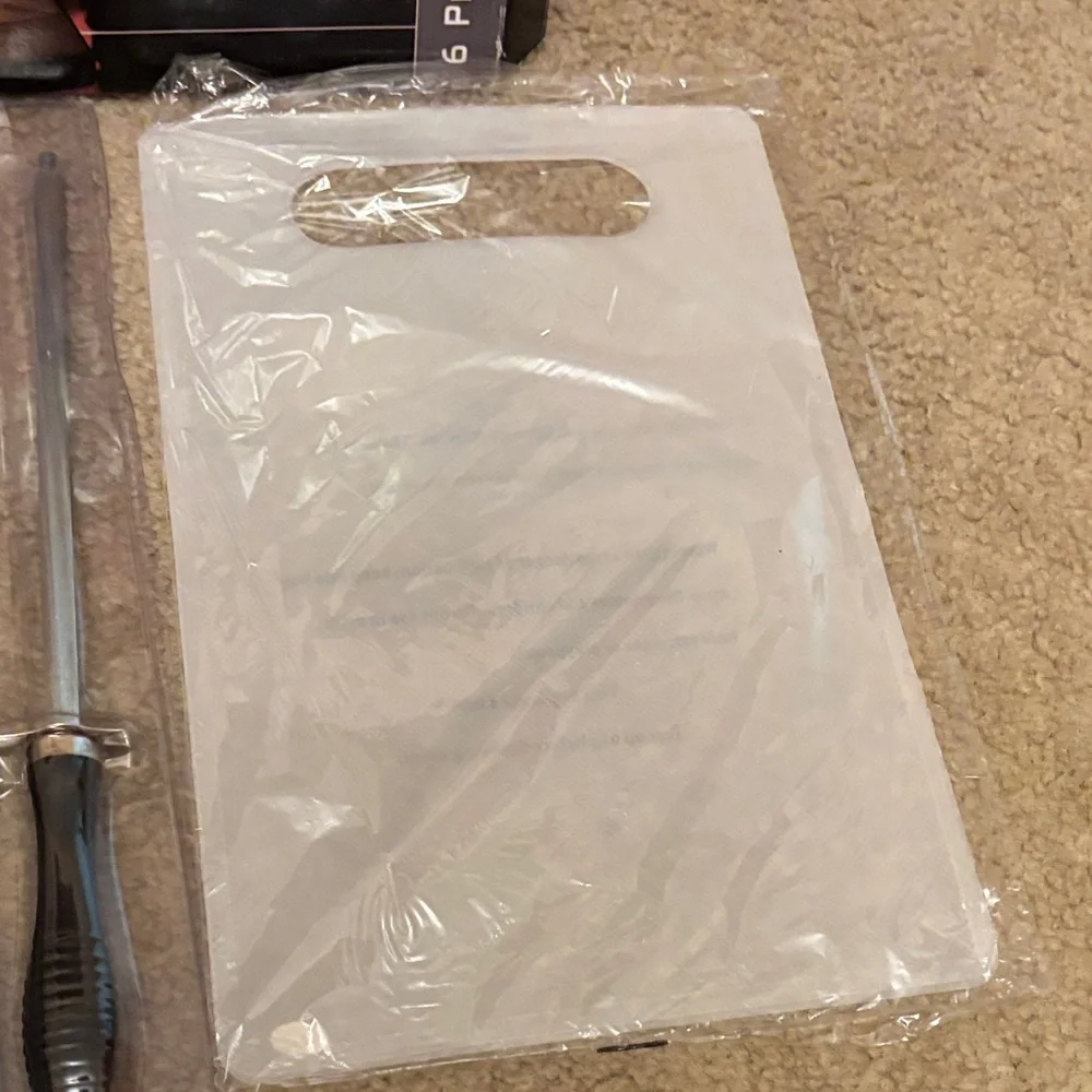 KüchenStolz 6-Piece Cutlery Set with Cutting Board