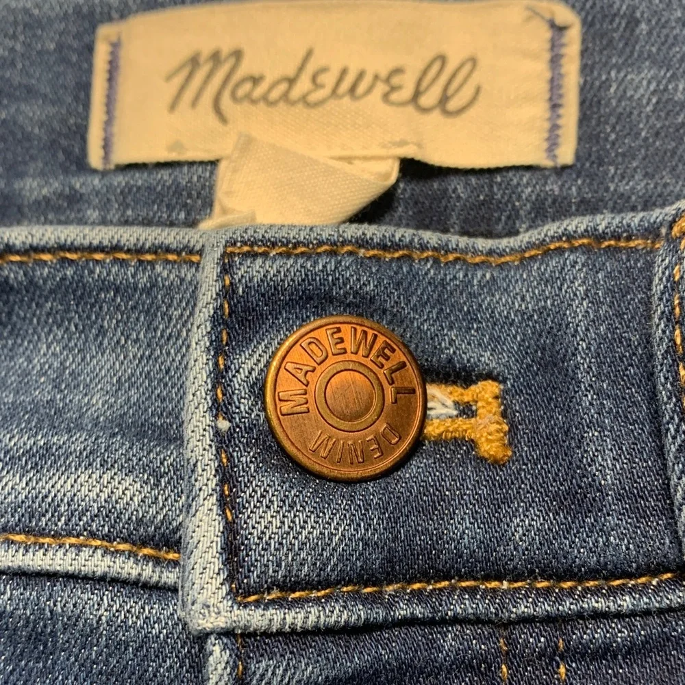 Madewell Classic Indigo Jeans stovepipe size 27