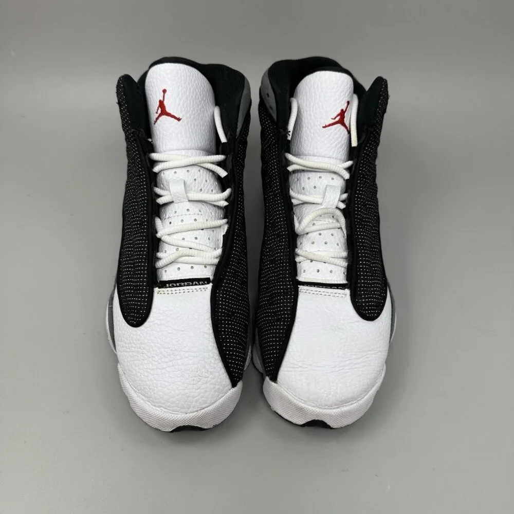 Nike Air Jordan 13 Retro GS Black Flint White Grey 884129 060 Size 6.5Y Womens 8
