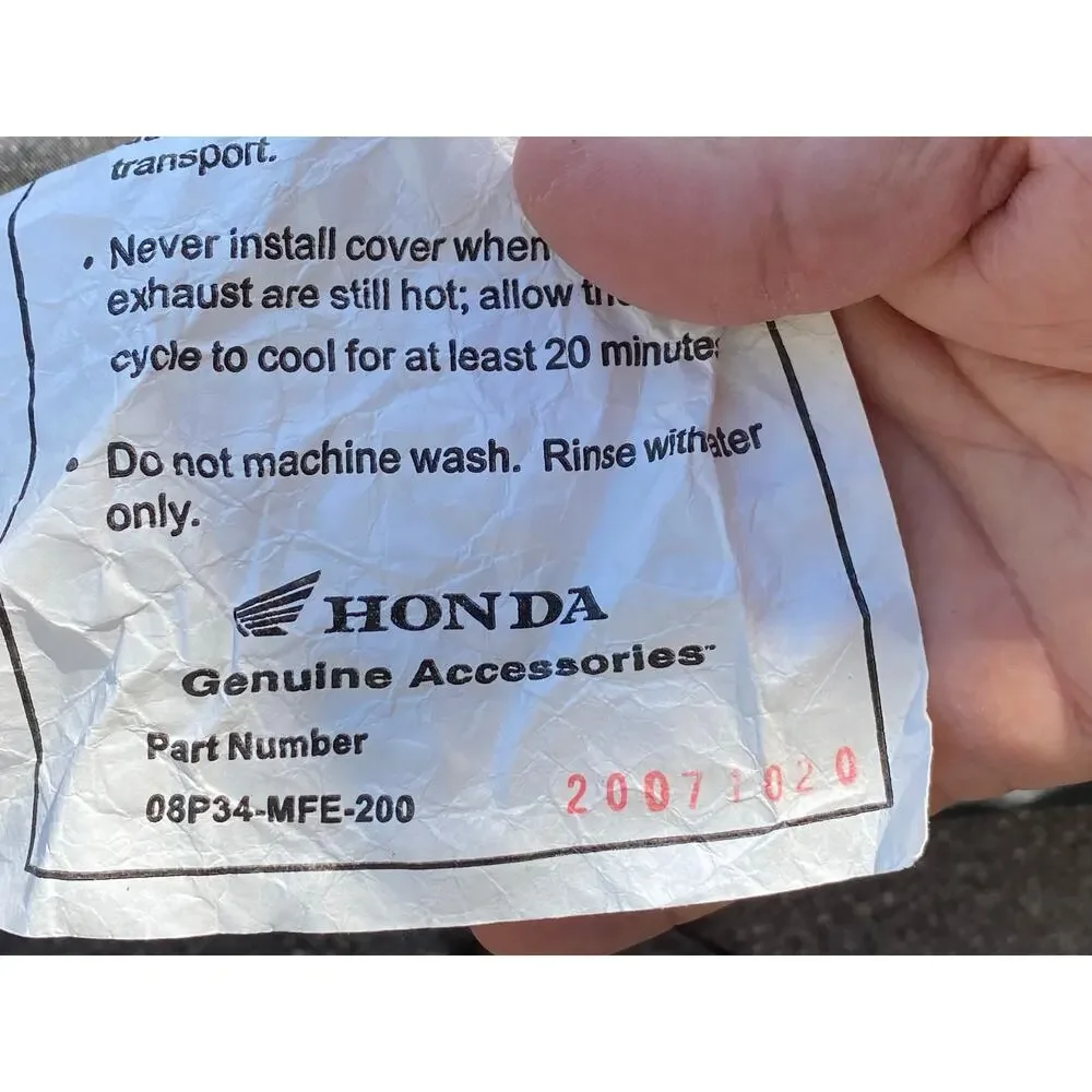 Honda 08p34 mfe