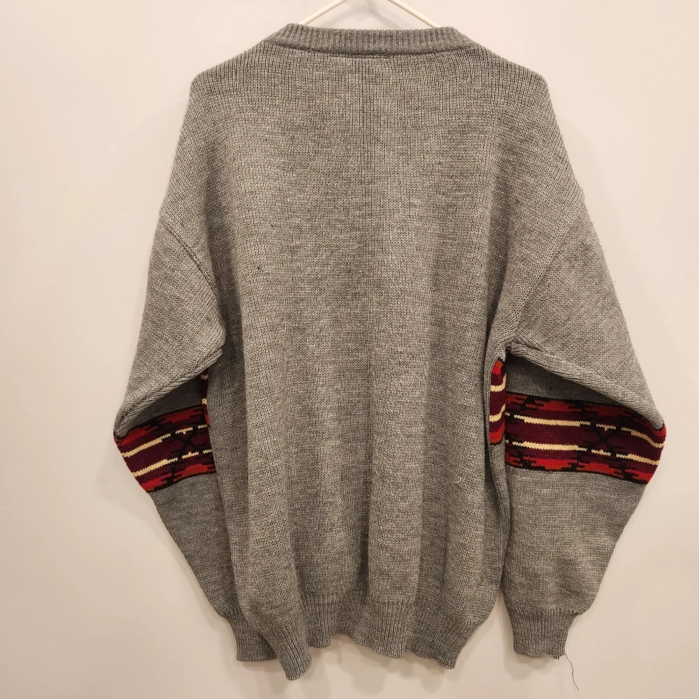 J.B. Buck Casuals Vintage Aztec Southwestern Print XL