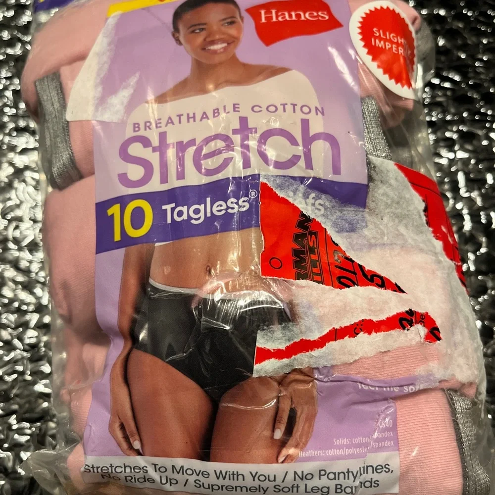 Hanes Men's Stretch Cotton Briefs - Soft Pink