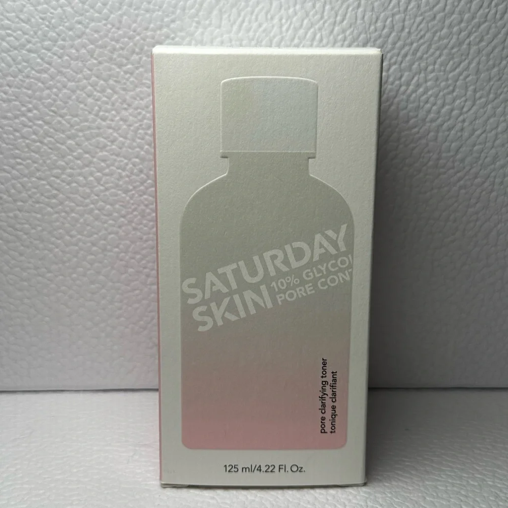 🆕 SATURDAY SKIN Pore Clarifying Toner 125 mL NIB