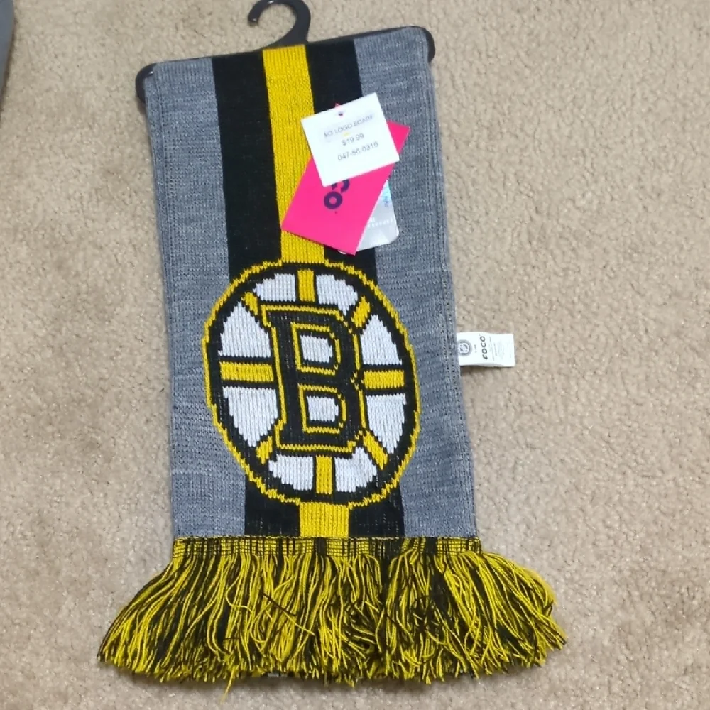 NHL Boston Bruins Winter Scarf