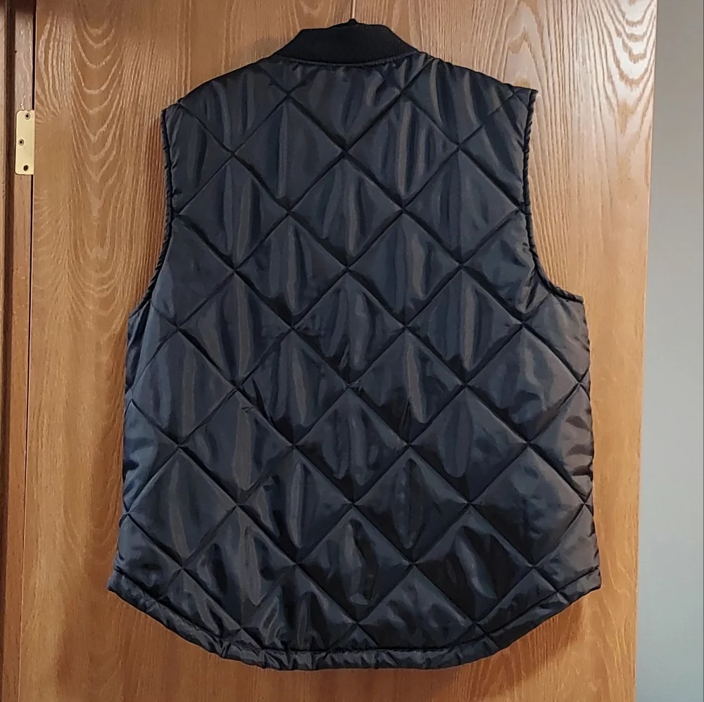 Key Apparel Polar King Black Quilted Vest