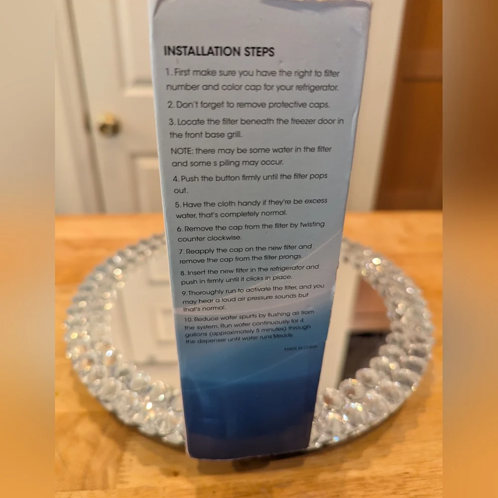Glacial Pure Replacement Water Filter for Refrigerator NIB