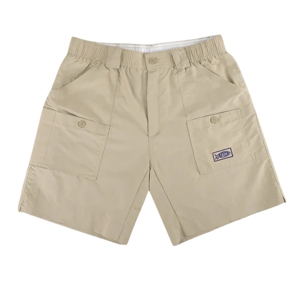 AFTCO • Tan Cargo Fishing Shorts