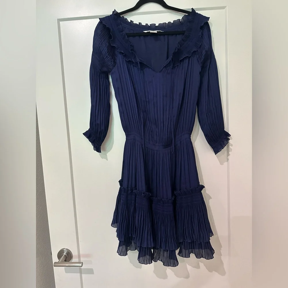 Diane Von Furstenberg Navy Blue Dress