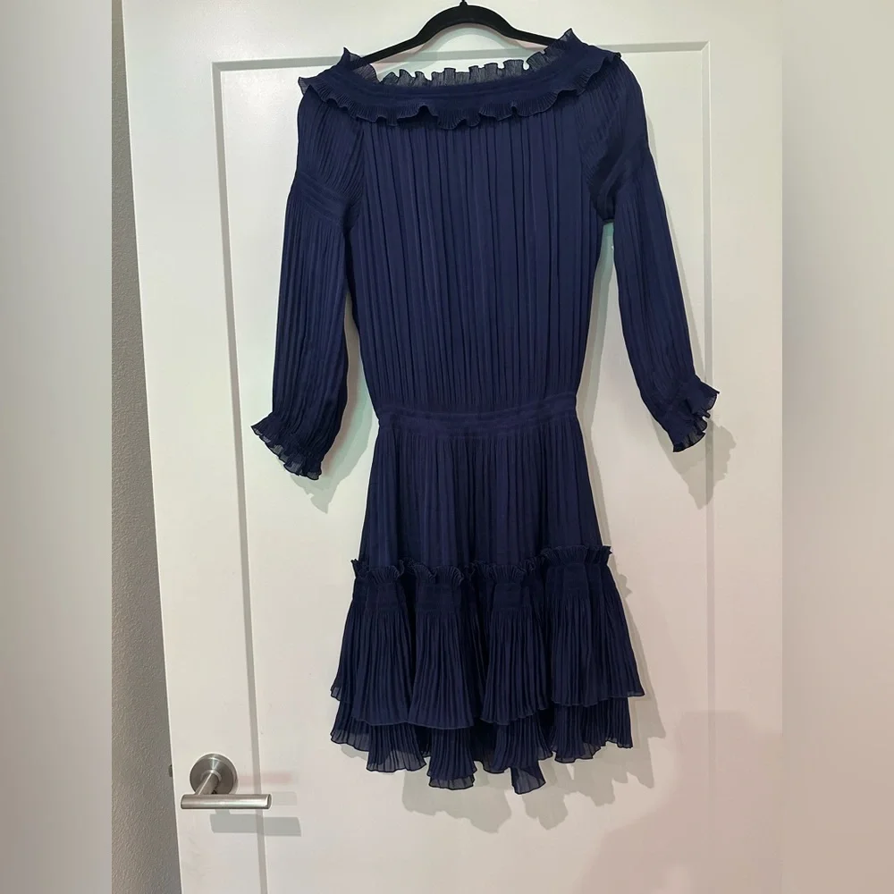 Diane Von Furstenberg features ruffles
