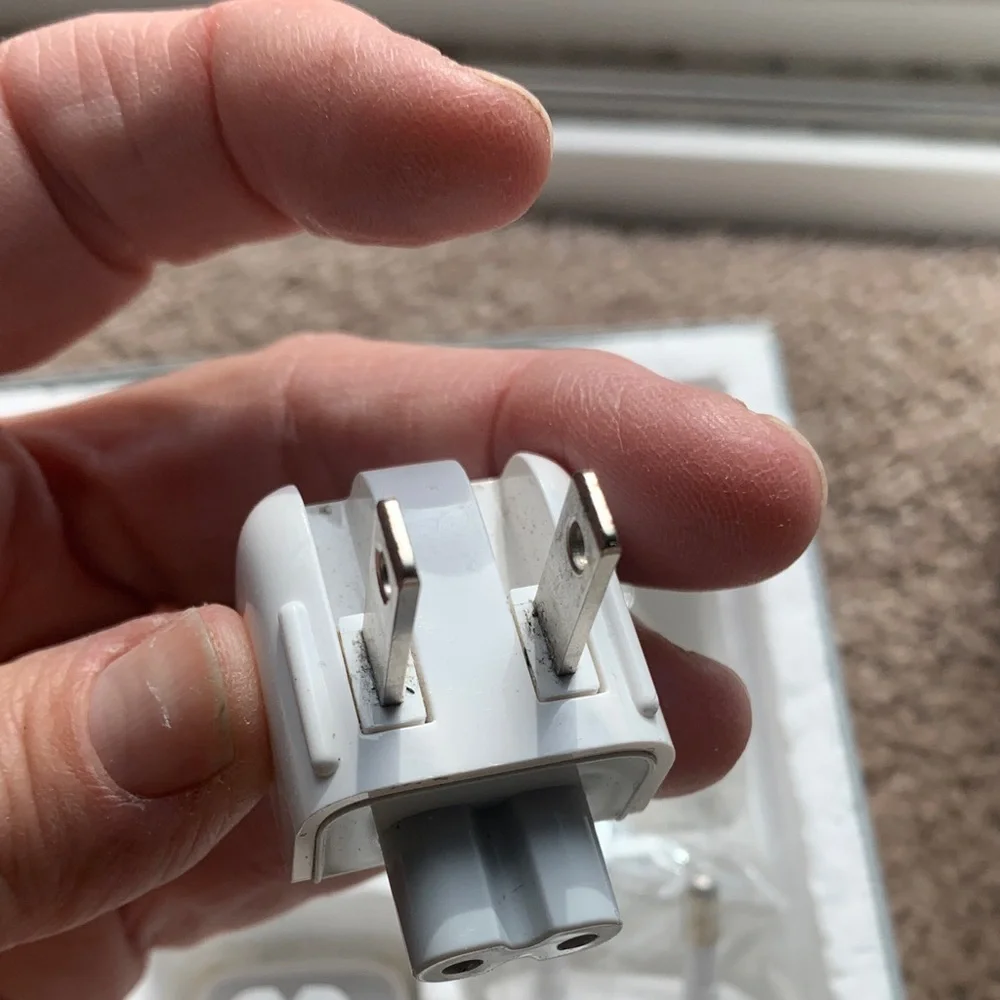 Apple travel adapter