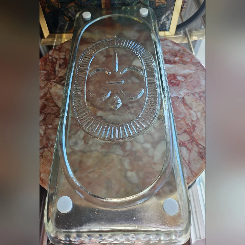 Vintage Fluer-De-Lis Make Up Tray