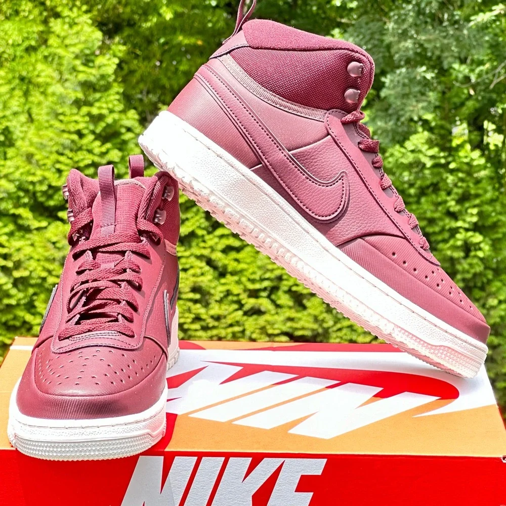 NEW Nike Court Vision Winter Casual Sneaker Boot - fits US Womens 10.5, 11