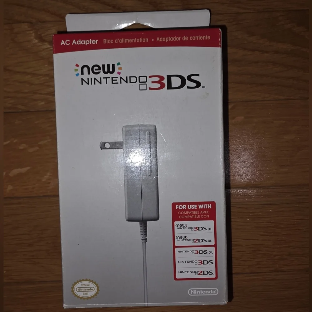 NEW Nintendo OEM 3DS AC Adapter IN BOX PRICE FIRM/FIXED THANK YOU!
