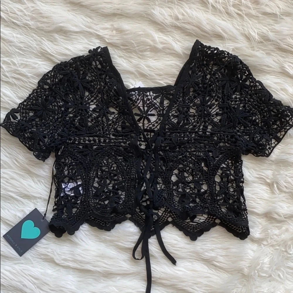 Kendall & Kylie top crochet size