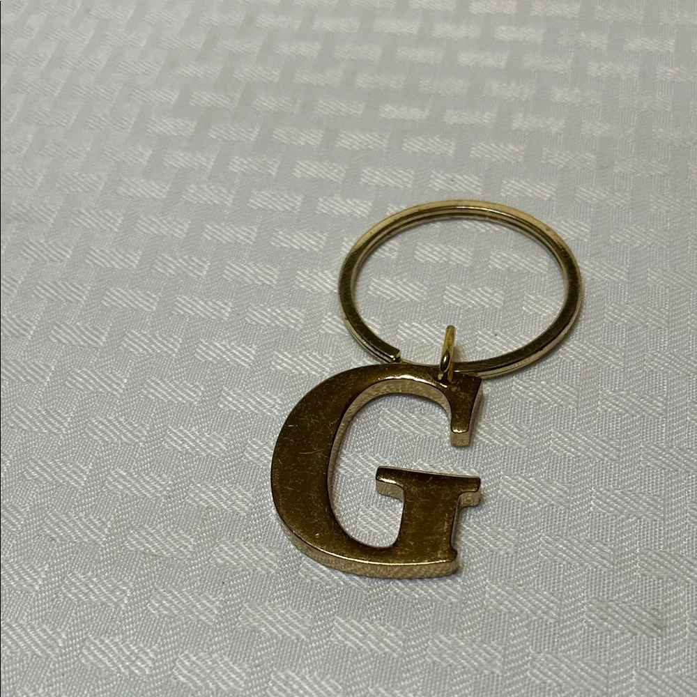 GANZ Gold Initial Key Holder