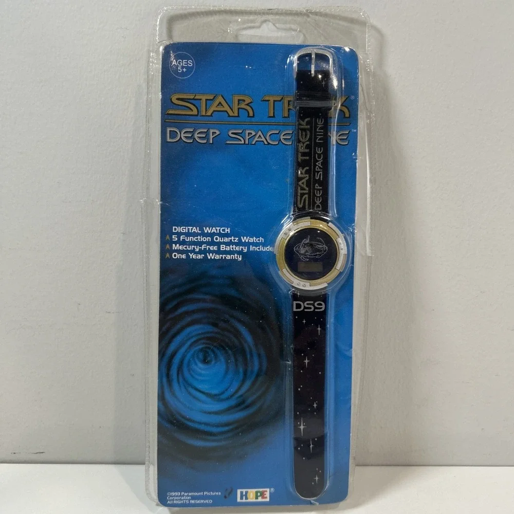 Stargate Anubis Flip Cover Watch 1994 Quartz Vintage Rare 5 Function