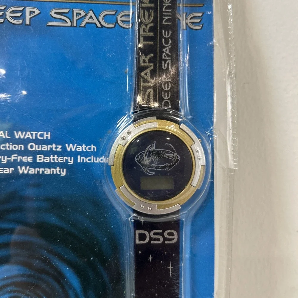Stargate Anubis Flip Cover Watch 1994 Quartz Vintage Rare 5 Function