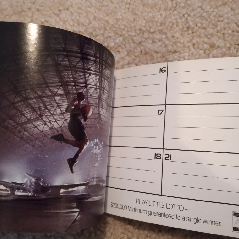 1991 Michael Jordan Calendar