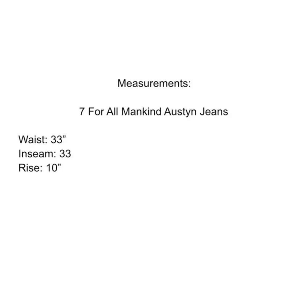 7 For All Mankind all mankind
