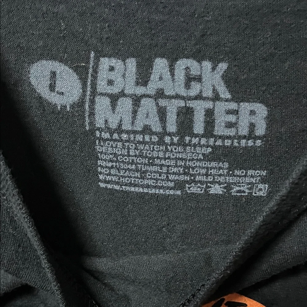 Black Matter Black Cat Graphic T-Shirt Men’s Size L