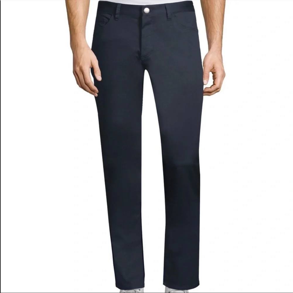 Theory Haydin Writer Pants Navy Blue