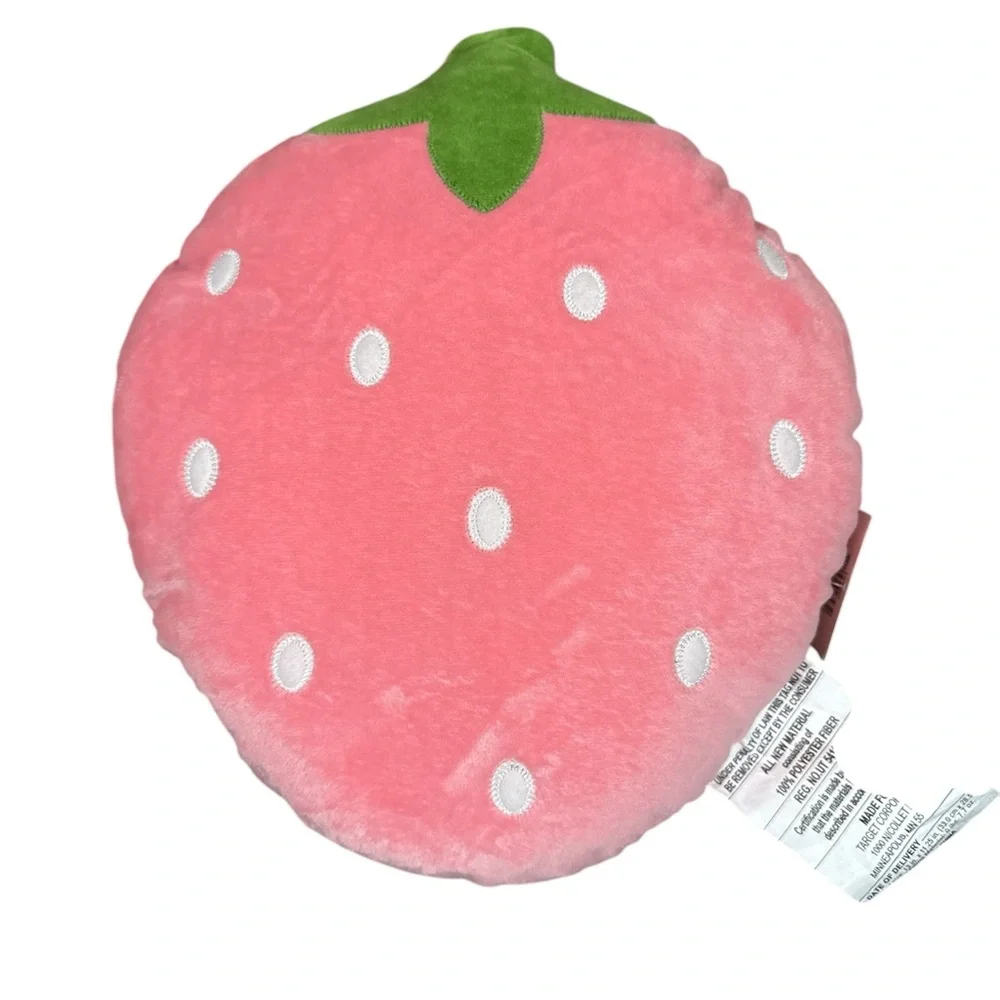 Target Strawberry Decorative Pillow New With Tags