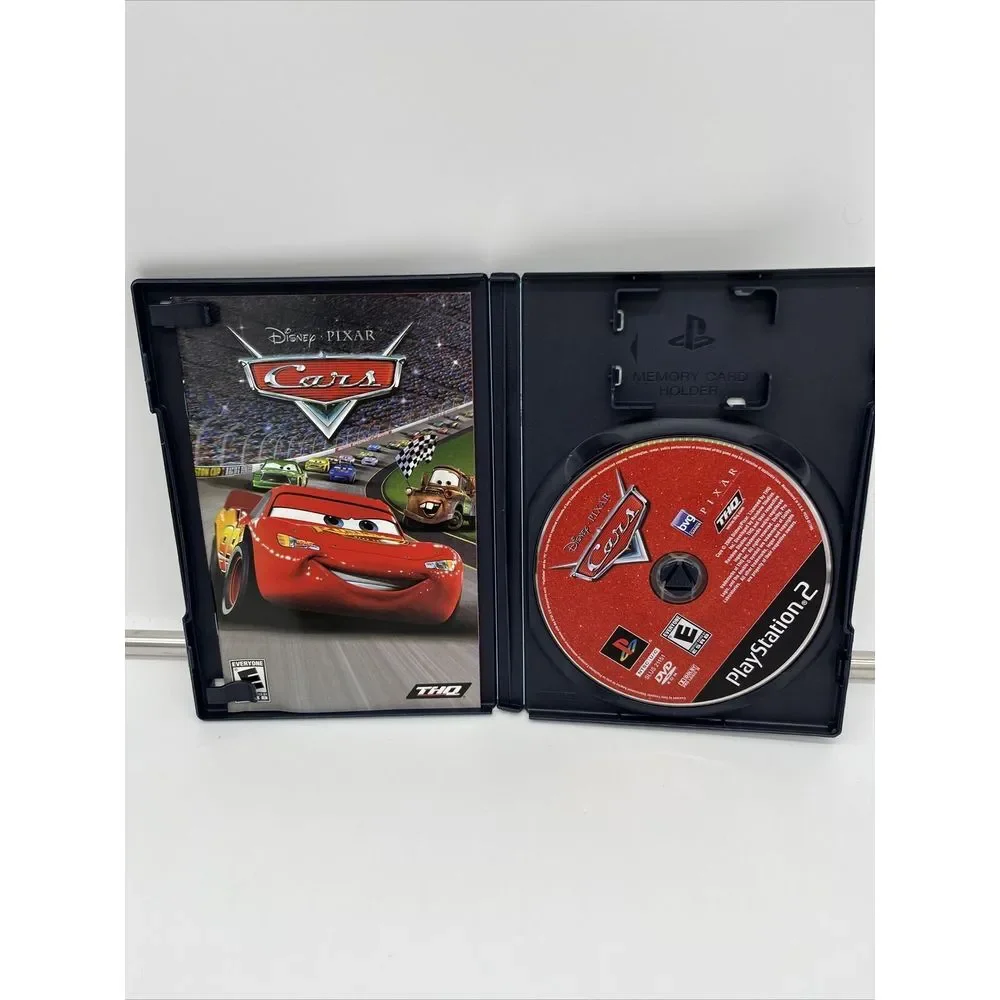 Disney Pixar Cars Sony PlayStation2 PS2 Complete CIB Black Label‎ Racing