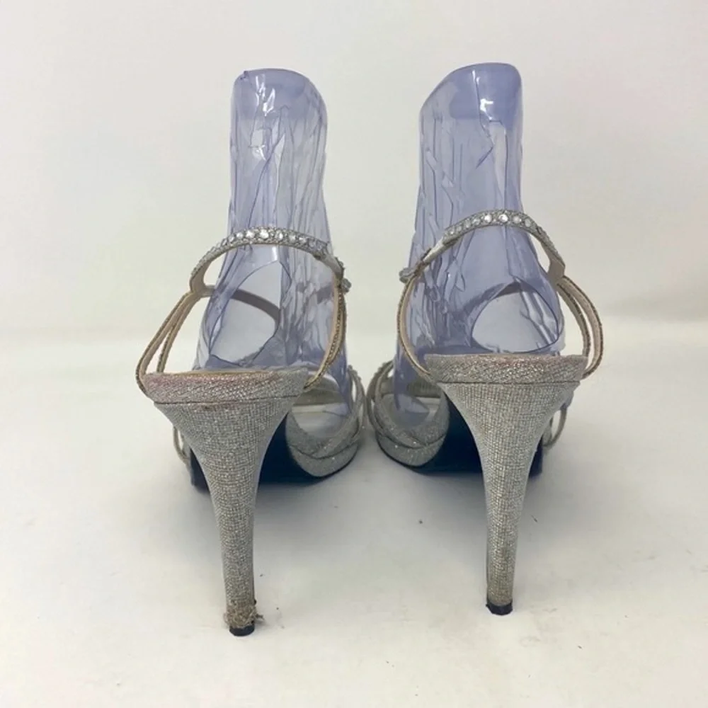 Caparros silver glitter