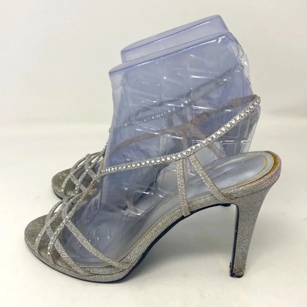 Caparros silver glitter
