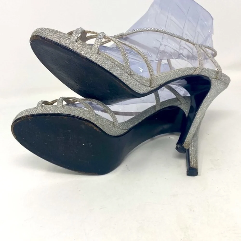 Caparros silver glitter