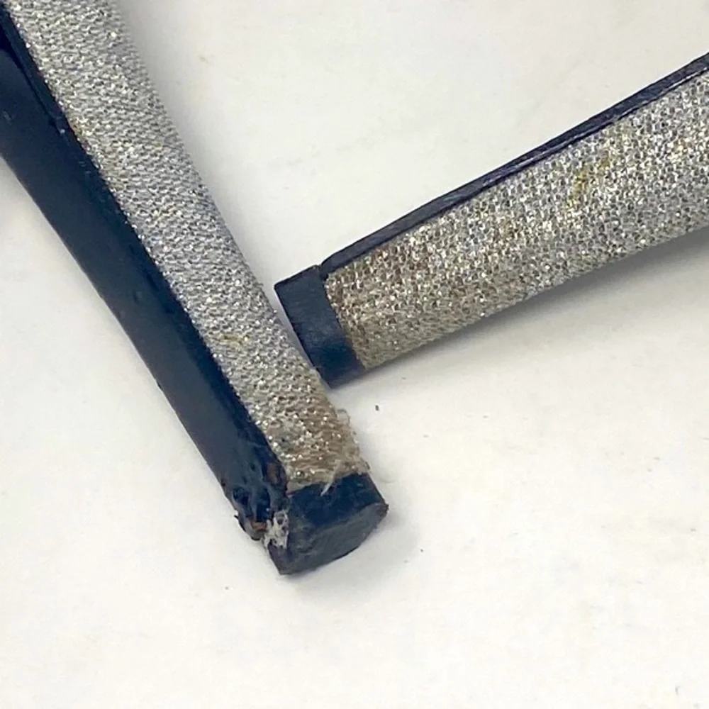 Caparros silver glitter