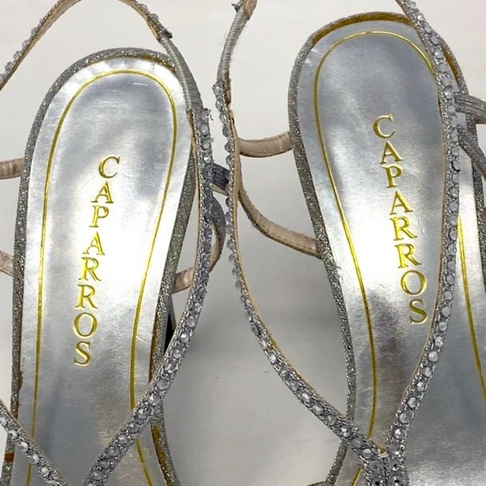 Caparros silver glitter
