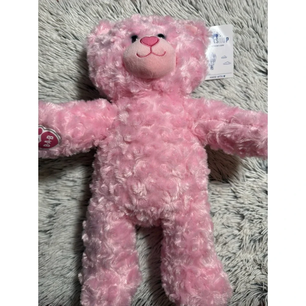 Build-A-Bear Workshop Pink Cuddles Bear Plush Stuffed Teddy Super Soft With Tag