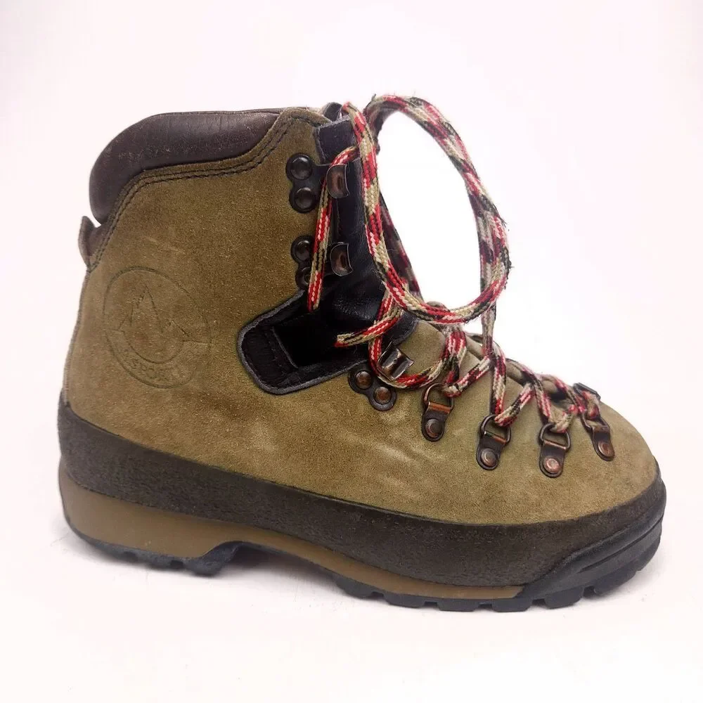 La Sportiva Jeff Lowe Italy Mountaineer Leather Hiking Boots Size 38 US Men's 6