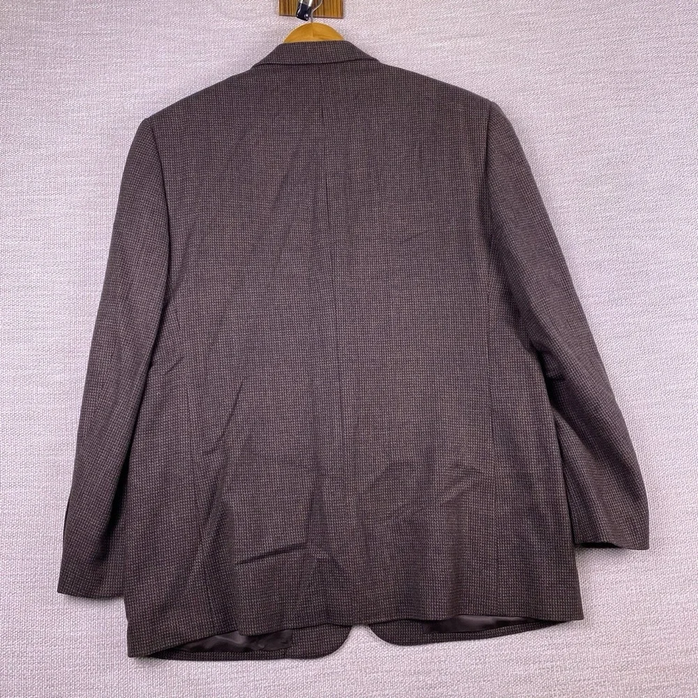 NEW Pronto Uomo Blazer Sport Coat 44R Mens 100% Lambswool Brown