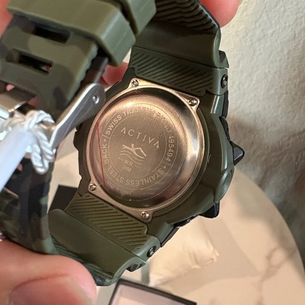 Activa Armour X Invicta Men's Digital Watch - 50mm. Camouflage NWT