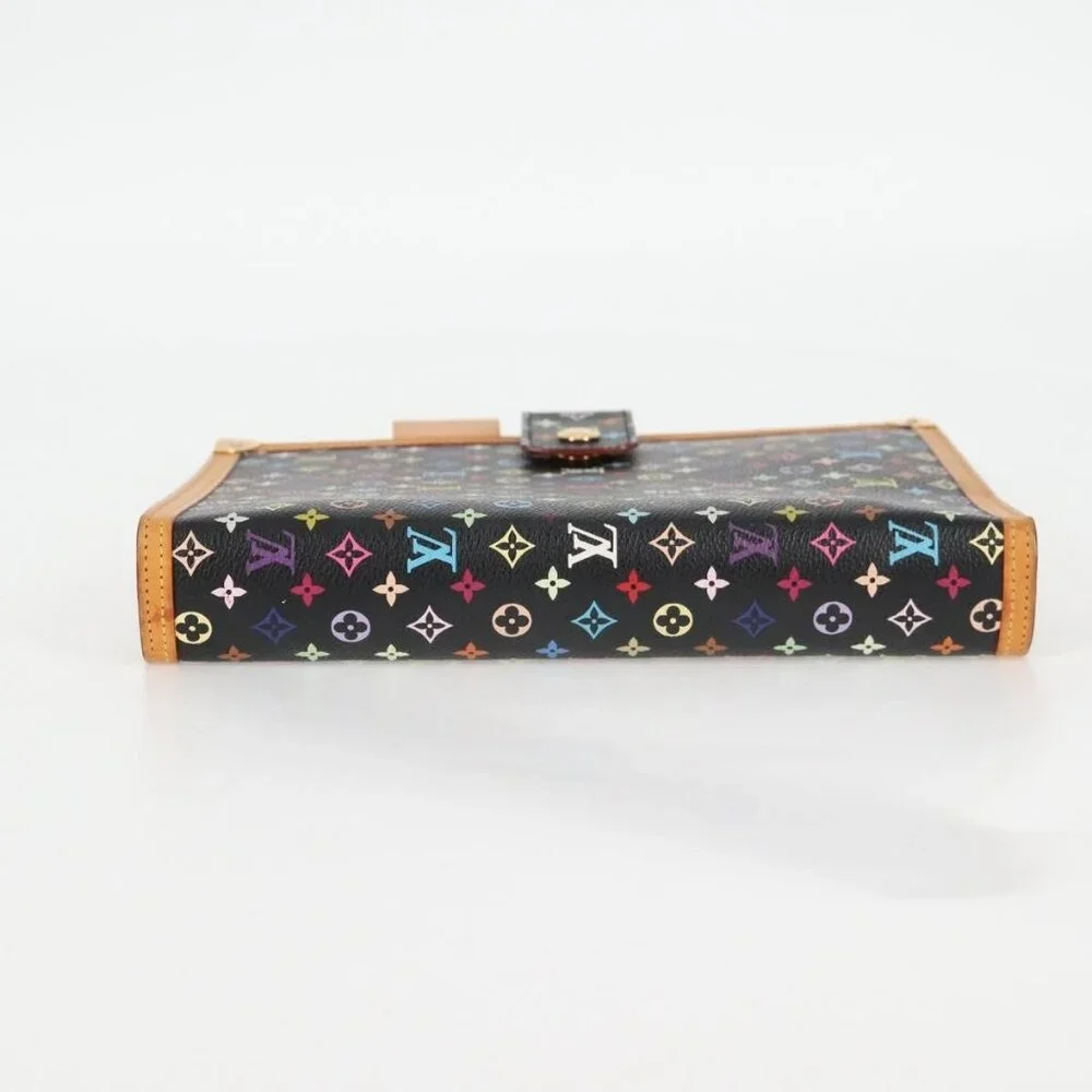 LOUIS VUITTON Multicolor Agenda GM Day Planner Cover Black